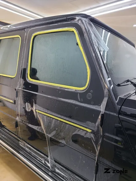 G 바겐 63 AMG 전체 PPF 프리미엄 모터가드 나이트 패키지 블랙 팩 랩핑라이트 소프트 블랙 크롬 죽이기 PPF 제트존 부천 PPF 인천 PPF 송도 PPF 서울 PPF 구로 PPF 목동 PPF / 부천, 광명, 부평