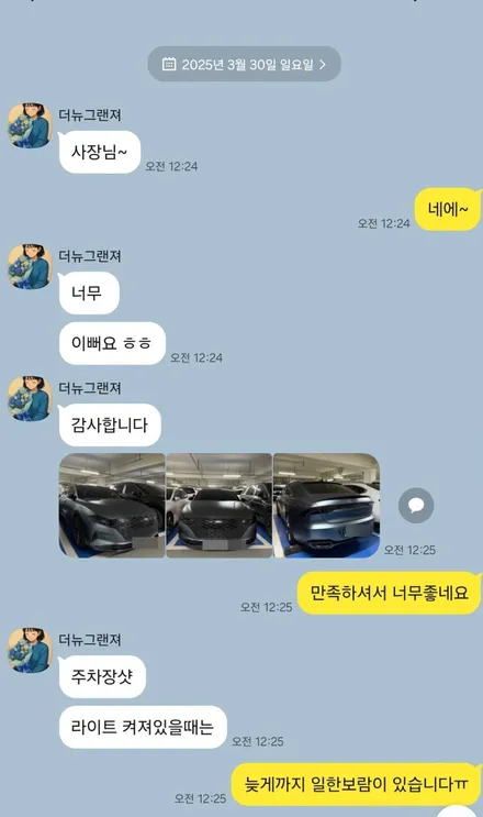 더뉴 그랜저 전체랩핑 pet 고광택타이니봇 메탈릭 블루 라이트 톤다운 PPF  제트존 / 부천시 소사구 송내동