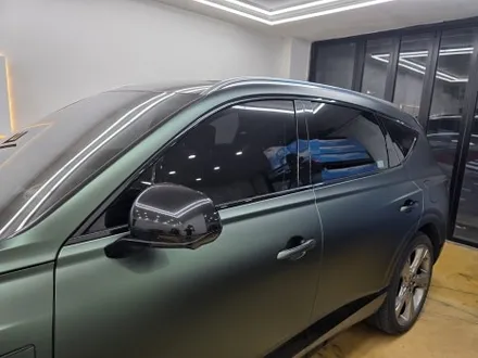 부천 인천 전문점에서 만든 gv80 랩핑 시공  어떤게 다를까요?        매트 메탈릭 스톤 그린 / 부천시 소사구 송내동