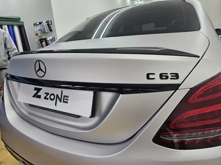 벤츠 w205 c63 AMG 타이니봇 울트라 매트 메탈릭 실버 라이트 전체랩핑 부천 제트존 인천 랩핑 PPF 전문점 / 부천시 소사구 송내동