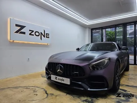 벤츠 GT S AMG  전체랩핑 타이니봇  메탈릭 매직 퍼플 제트존 부천랩핑 인천랩핑 송도랩핑 안산랩핑 구로 랩핑 광명랩핑 / 부천, 광명, 부평