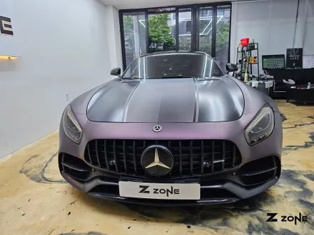 벤츠 GT S AMG  전체랩핑 타이니봇  메탈릭 매직 퍼플 제트존 부천랩핑 인천랩핑 송도랩핑 안산랩핑 구로 랩핑 광명랩핑 / 부천, 광명, 부평