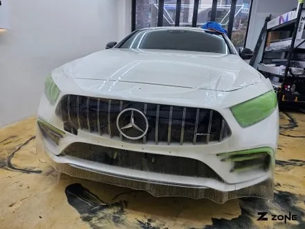 벤츠 cls53  amg (황변) 저가형으로 인한 PPF 재시공    프론트 패키지  오닉쉴드  제트존 부천PPF / 부천, 광명, 부평