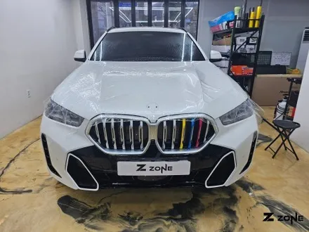 BMW 신형 GO6  X6 프론트패키지 프리미엄 오닉쉴드 PPF  제트존 그릴 래핑 포인트 래핑 / 부천, 광명, 부평