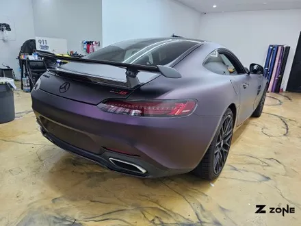 벤츠 GT S AMG  전체랩핑 타이니봇  메탈릭 매직 퍼플 제트존 부천랩핑 인천랩핑 송도랩핑 안산랩핑 구로 랩핑 광명랩핑 / 부천, 광명, 부평