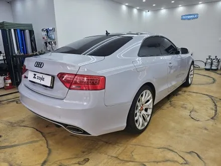 아우디 a5 쿠페 전체랩핑 rs5룩  타이니봇 고광택 시멘트 그레이  제트존 / 부천시 소사구 송내동