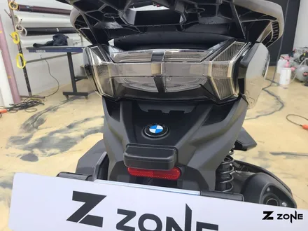 BMW C400 GT  전체PPF 및  라이트 데루등 프라임쉴드  소프트블랙PPF 로 변화 제트존 / 부천, 광명, 부평