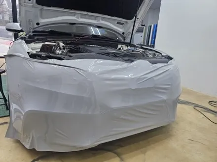 아우디 a5 쿠페 전체랩핑 rs5룩  타이니봇 고광택 시멘트 그레이  제트존 / 부천시 소사구 송내동