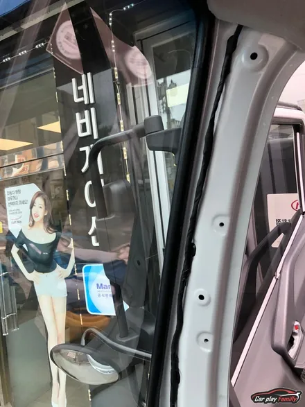 (수원카플레이)현대 올뉴 마이티 썬팅 블랙박스 시공 수원썬팅블랙박스