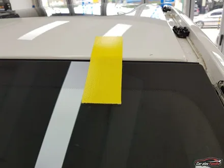 (수원전면유리교체)BMW520d 돌 맞은전면유리 교체및칼트윈RX썬팅시공