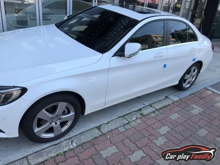 (수원카플레이)벤츠C클래스칼트윈TX 재시공 수원 수입차썬팅