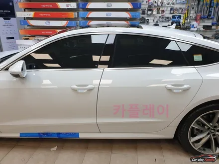 (수원카플레이)신형A7 아이나비칼트윈 선팅 시공