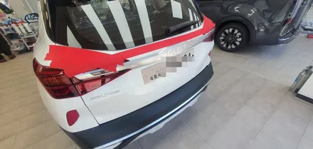 수원썬팅 셀토스 열차단썬팅 안전한 운행하세요