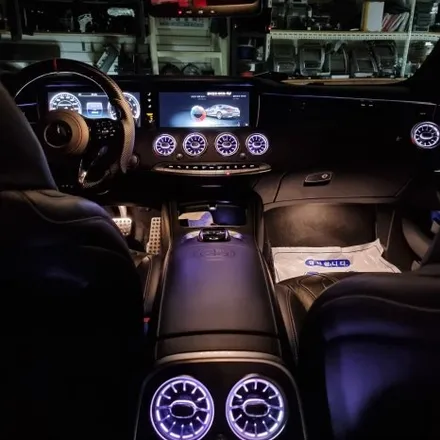 [티엘오토모빌] 벤츠 C217 S63 AMG 전기형 쿠페 송풍구 엠비언트 튜닝