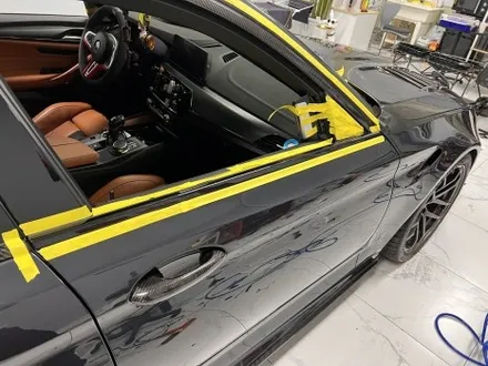 김포 랩핑샵 BMW M5 카본크롬죽이기 / 김포시 고양리