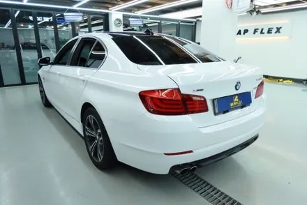 BMW 540i 글로스화이트 전체,실내 랩핑 작업후기 / 김포시 고양리