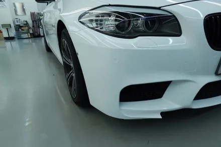 BMW 540i 글로스화이트 전체,실내 랩핑 작업후기 / 김포시 고양리