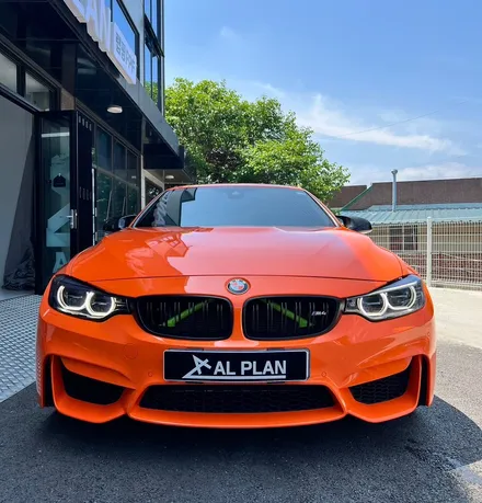 김포랩핑 BMW M4 전체랩핑제거 후 DMO전체랩핑 GSWF스모그PPF 포인트랩핑 / 김포시 고양리