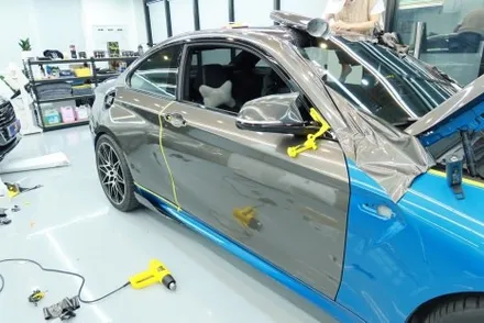 김포 랩핑과 자동차랩핑 견적은 에이엘플랜에서 쉽고빠르게_BMW 작업후기 / 김포시 고양리