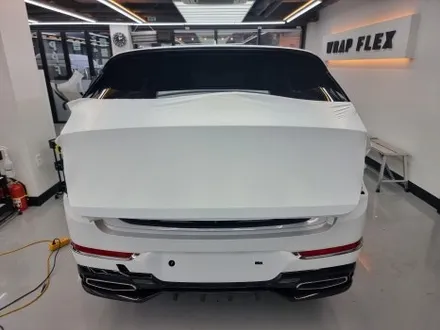 김포자동차랩핑 제네시스 GV80 사틴프로즌바닐라 전체랩핑 / 김포시 고양리