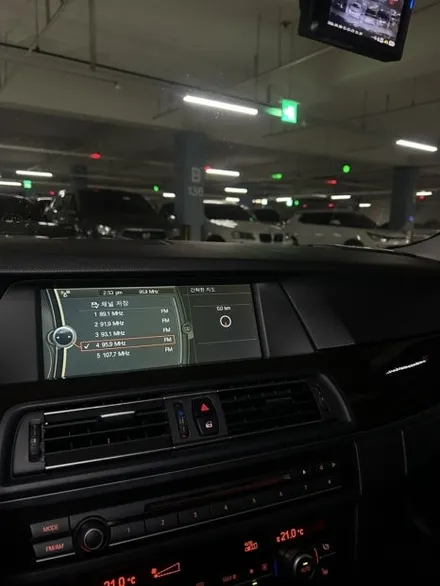 BMW 5시리즈 F10 안드로이드 올인원(무선 카플레이)경기도 용인 출장설치완료 / 서울 영등포 양평동