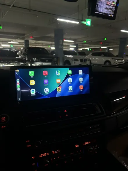 BMW 5시리즈 F10 안드로이드 올인원(무선 카플레이)경기도 용인 출장설치완료 / 서울 영등포 양평동