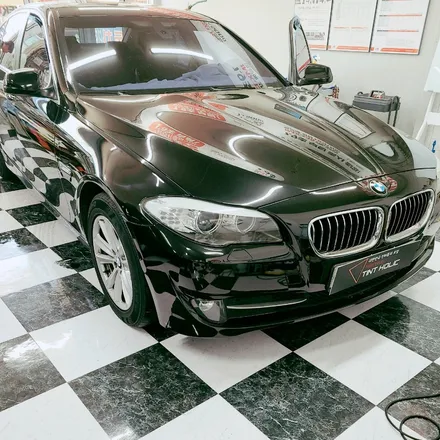 구미 BMW썬팅 528i 기존필름 제거 후 손상없이 재시공 / 경북 구미