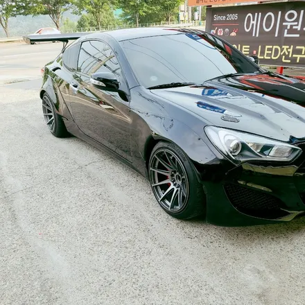 구미썬팅 제네시스쿠페 반사필름으로 재시공 사례 / 경북 구미