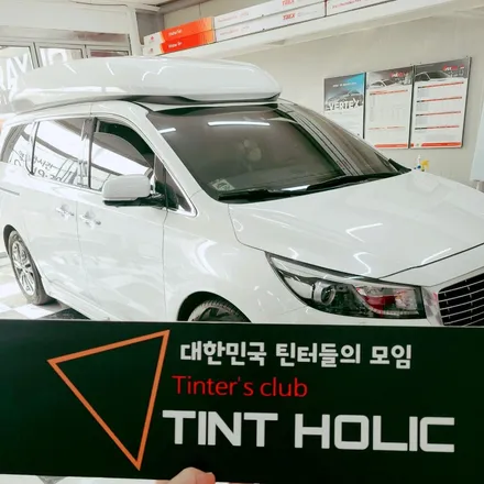 구미 칠곡 북삼 썬팅 올뉴카니발 제네시스 썬팅 재시공 사례 / 경북 구미