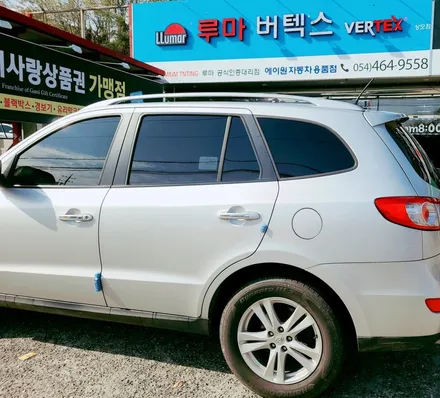 구미썬팅 재시공 싼타페 버텍스700+500 가성비 조합으로 추천 시공 / 경북 구미