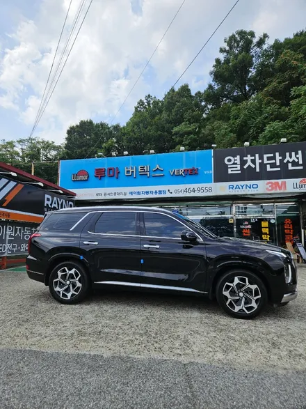 구미 팰리세이드 썬팅 재시공 가성비 열차단 레이노F95 / 경북 구미