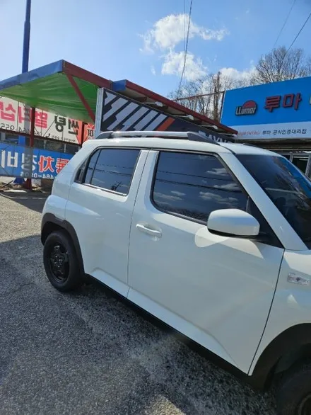 김천 캐스퍼 썬팅 블랙박스 번호판등록대행까지 해드렸어요 / 경북 구미
