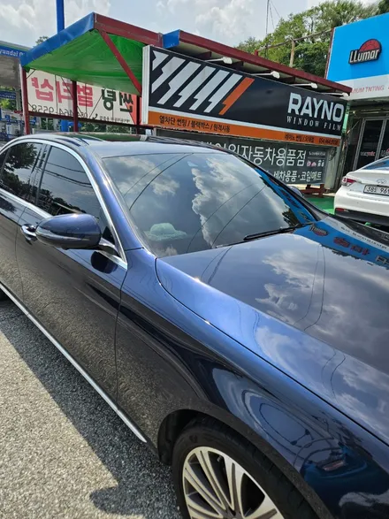구미 벤츠 E클레스 앞유리썬팅 시인성+열차단 = 버텍스900 / 경북 구미