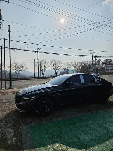 구미 최초 제네시스 공식인증 프리미엄 썬팅샵에서 G80 시공 후기 / 경북 구미