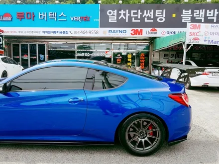 구미 제네시스쿠페 썬팅 재시공(저렴한 반사필름의 문제점) / 경북 구미