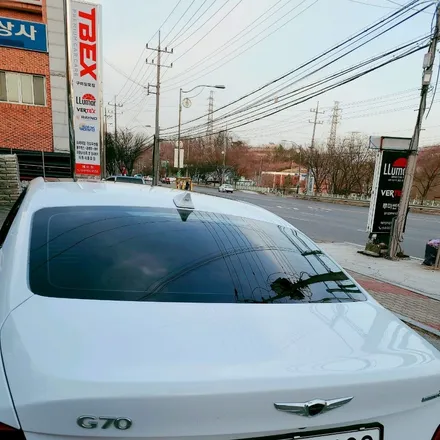 구미 G70 뿌연썬팅 재시공 후기 / 경북 구미