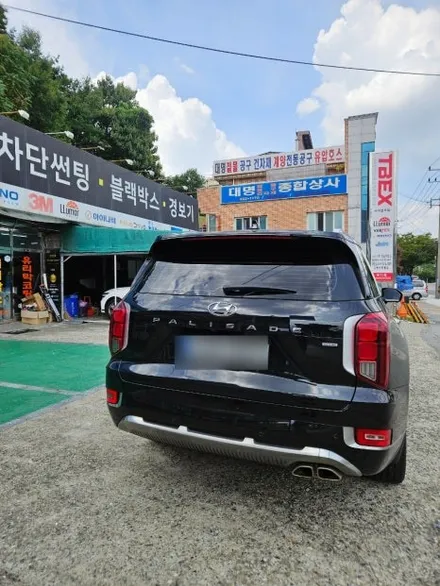 구미 팰리세이드 썬팅 재시공 가성비 열차단 레이노F95 / 경북 구미
