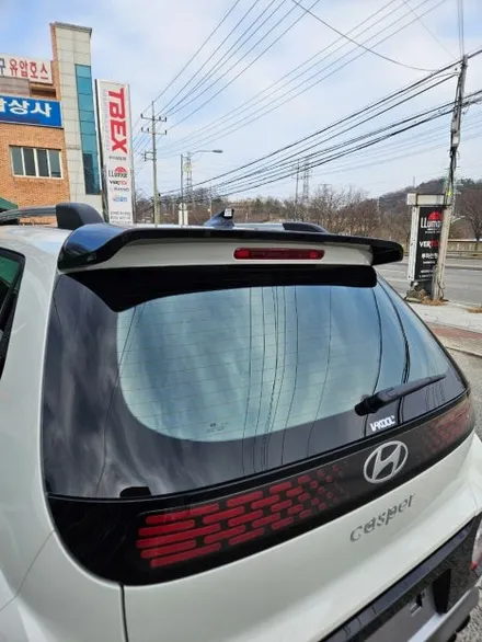 구미 티벡스 상모점에서 더 뉴 캐스퍼 신차패키지 시공 사례 / 경북 구미