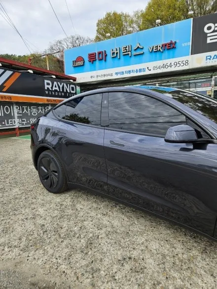 구미 테슬라 썬팅 잘하는곳 모델Y 선택은 루마 버텍스900 / 경북 구미