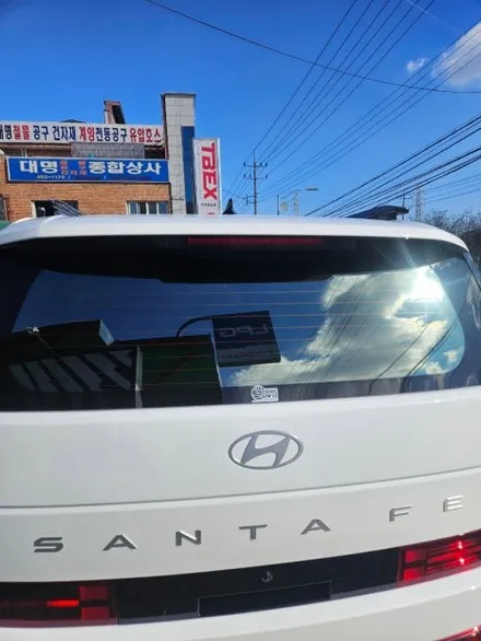 구미썬팅 가격도 합리적인 디올뉴싼타페 반사필름 시공 / 경북 구미