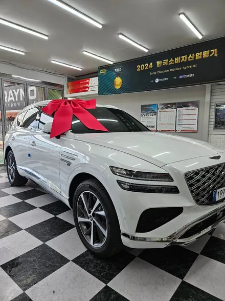 구미썬팅추천 제네시스 전문점 제네핏 구미상모점에서 GV80시공 / 경북 구미