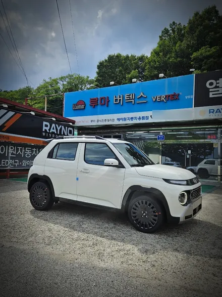 구미 캐스퍼 1차 탁송지에서 비반사 반사 시공사례 / 경북 구미