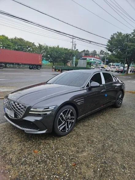 구미 제네시스 썬팅 전문점에서 G80 신차에 버텍스1100 시공 / 경북 구미