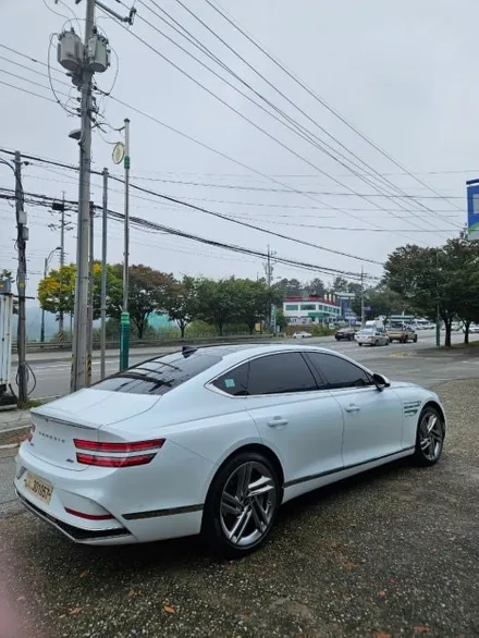 구미신차썬팅 제네시스 공식인증 시공점에서 G80 시공 사례 / 경북 구미