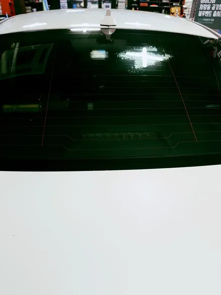 [구미]뒷유리썬팅 잘보이시나요? / 경북 구미