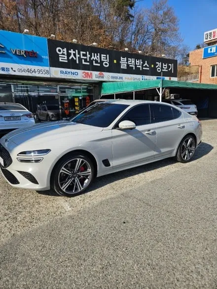 구미썬팅 제네시스 공식 시공샵에서 G70 신차패키지 / 경북 구미