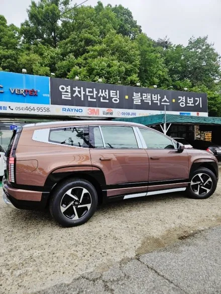 구미신차썬팅 아이오닉9 화려한 열반사 필름으로 열차단 극대화 / 경북 구미