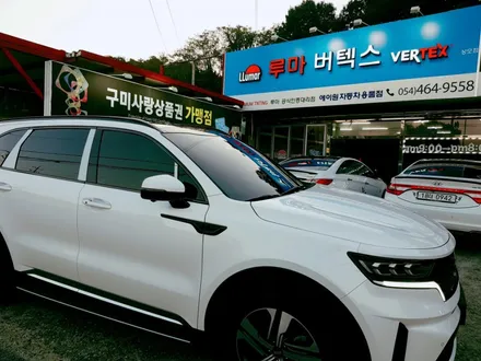 구미썬팅 신차패키지 소렌토에 딱맞는 조합(루마 썬팅+아이나비 블랙박스+유리막코팅) / 경북 구미