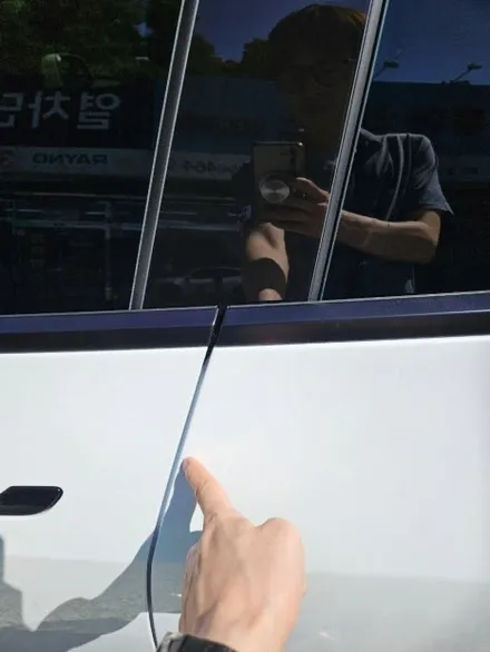 구미 테슬라 모델Y 롱레인지 하이엔드 썬팅 버텍스900 시공 / 경북 구미