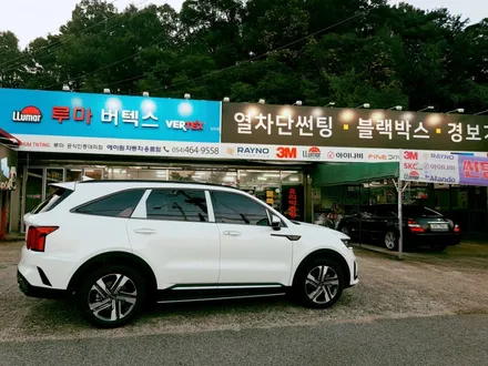 구미썬팅 신차패키지 소렌토에 딱맞는 조합(루마 썬팅+아이나비 블랙박스+유리막코팅) / 경북 구미